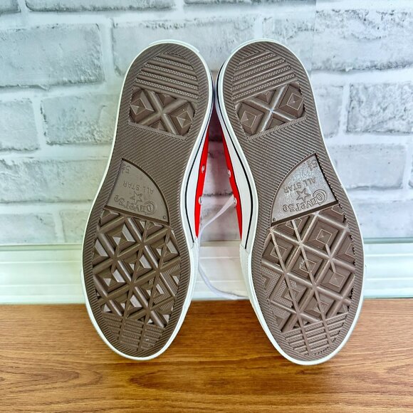 ⭐Converse Chuck Taylor Lift Platform Low Sz 5 Men's Shoes Sneakers Red A14905C - Picture 5 of 10